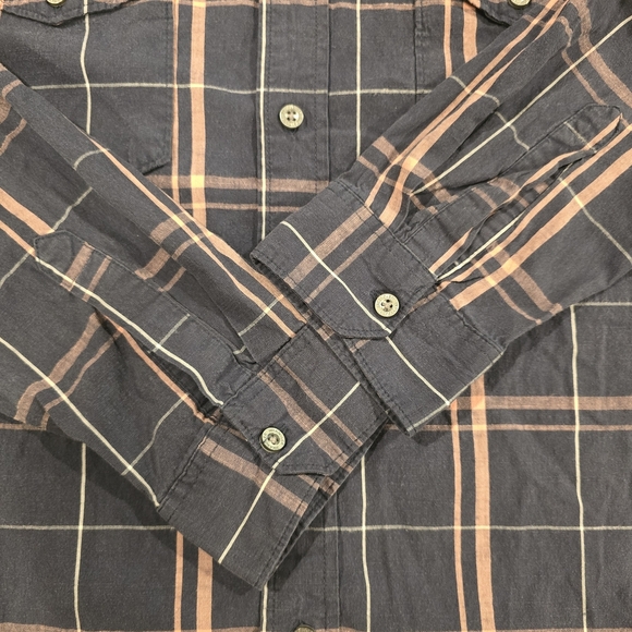 Wrangler Shirt Mens Size 2XL Plaid Button Down Flex For Comfort Cotton Blend. - Picture 5 of 10
